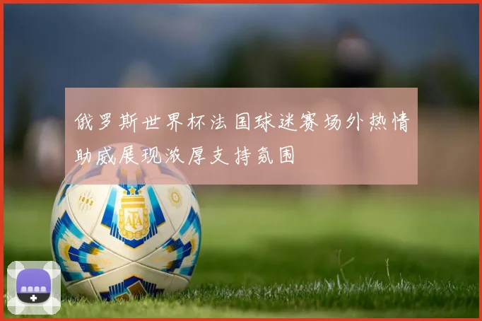 俄罗斯世界杯法国球迷赛场外热情助威展现浓厚支持氛围